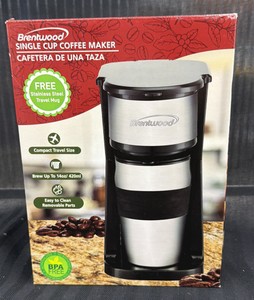 Brand New Brentwood single cup coffee maker