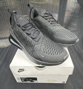 Brand New Womens size 8 12 Nike air max 270s black color