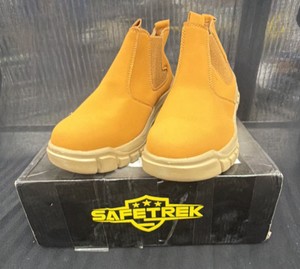 Brand New womensmen s SafeTrek Steel toe, safety shoes, size 43 Mens 10