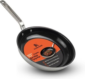 10 Inch 5-Ply Ceramic Non Stick Frying Pan