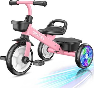 Umatoll Tricycle for Toddlers 2-5 Year Old, Birthday Gift for Girl Age 2-4