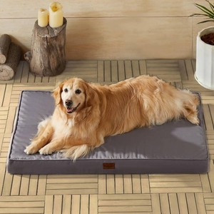 BFPETHOME Outdoor Waterproof Dog Bed for Large Dogs, Washable Cover, 36