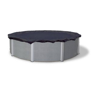 Blue Wave 18-ft x 18-ft Bronze Polyethylene Winter Round Pool Cover