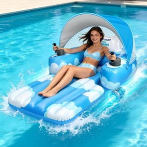 $285 GIGIGO Motorized Pool Float for Adults, Rechargeable Electric Lounger