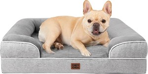 EHEYCIGA Orthopedic Dog Bed Medium Size Dog, Waterproof Washable Pet Beds