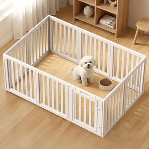 $247 Dog Playpen Indoor,Puppy Playpen,White 30.3 H, 10 Panels