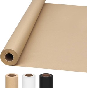 Moretoes 36 x 1,200(100) Brown Kraft Paper Roll Banner Paper Craft Paper