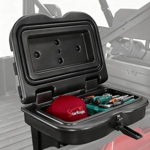StarknightMT UTV Bed Storage Box 6.34 GAL Compatible with Polaris Ranger