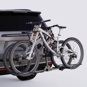 $160 TANX Bike Racks for Ebikes,Fat Tire Bike Rack for Tow Hitch 2-Bike 160 lbs Capacity,Hitch Bike Rack for Heavy E Bike, Wobble Free Smart Tilting Folding Bicycle Car Racks for Standard, 2 inch Receiver