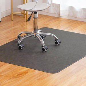 BARoyal Office Chair Mat for Hardwood Floor Under Desk Computer Rolling Chair Mat for WoodTile Floor Non-Slip Heavy Duty Desk Rug PVC Plastic Hard Floor Protector 46x 72 (Espresso)