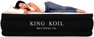 $150 King Koil Air Mattress Queen with Built-in Pump, Inflatable Blow Up Bed