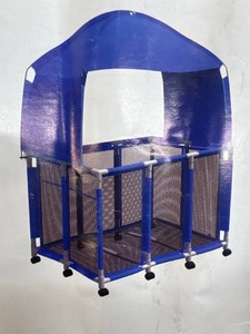 $150 large pool storage bin with canopy