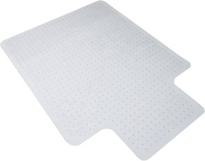 HON Office Chair Mat for Carpet, Heavy Duty, Clear Desk Mat, 36 x 48 in