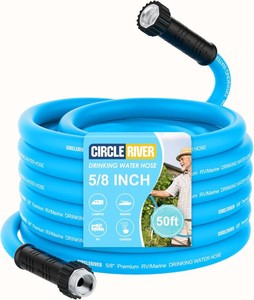 RV Water Hose 50FT 58 Premium RV Drinking Water Hose
