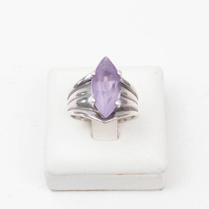 Amethyst Sterling Silver Ring Size 5.25