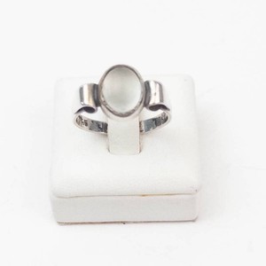 Nike Moonstone Sterling Silver Ring Size 8