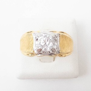 Lind 18K HGE Cubic Zirconia Ring Size 10.5