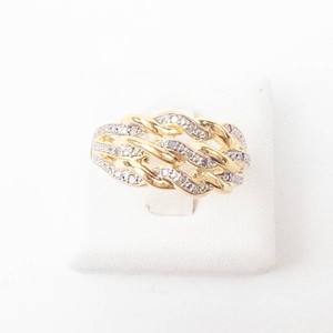 Gold-Tone Intertwined Band Ring Size 7.25 With 1948 Engraving