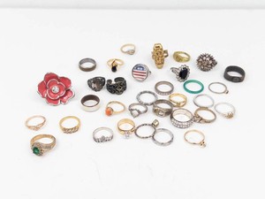 Assorted Fashion Rings Mixed Lot