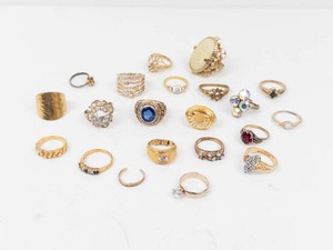 Assorted Fashion and Costume Rings