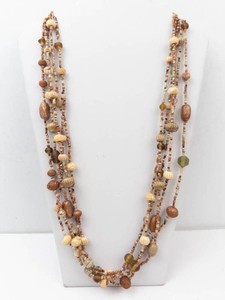 Vintage Multi-Strand Beaded Necklace