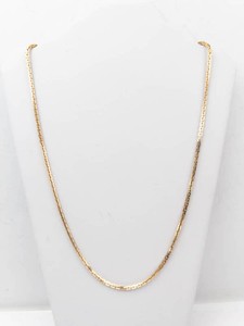 Gold-Tone Box-Link Chain Necklace 30
