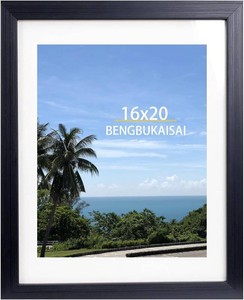 16x20 Picture Frame, Wall Decor Photo Frames, Black 1 Pack