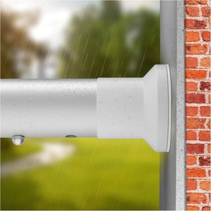 Heavy Duty Tension Curtain Rod No Drilling, 63-123 Inch Adjustable