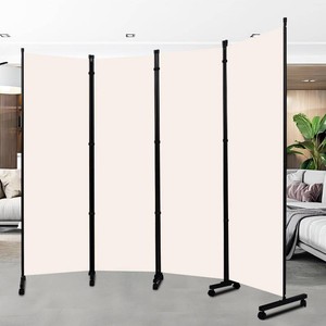 Room Divider Folding Privacy Screens WWheels,Divider for Room Separation
