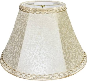 Bell Large lamp shade,8.75Top x 17.75Bottom x 11Heigh Floral lamp shade
