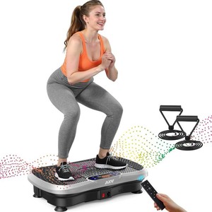 $120 AXV Vibration Plate Exercise Machine Fitness Platform Body Vibrating Board