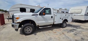 2012 Ford F-350 4x4 Astoria Service Truck with Liftmoore Crane - 201,911 Miles