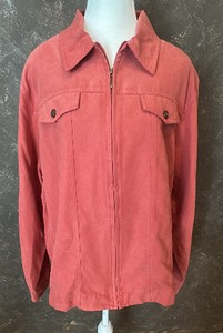 Alfred Dunner-Womens-Zip-Front-Utility Jacket. Size 20W