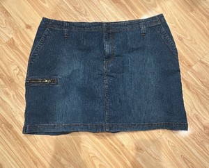 Venezia Brand-Vintage Denim Skort- Size 22