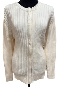 Tommy Hilfiger Womens Cardigan Cable Knit Sweater, Full Zip. Size 2XL