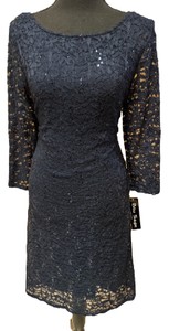 Blu Sage Brand - Womens Sequin Lace Sheath Dress - Size 12 - NWT