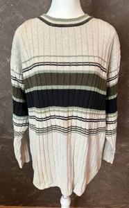 Fashion Bug brand-Womens-Ribbed-Crewneck Sweater- Size 2224