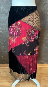 Koret Brand-Patchwork-Maxi Skirt-Size 2X