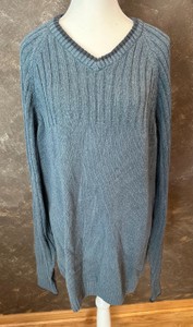 Columbia-Mens-Casual-V-Neck- Ribbed-Pullover Sweater-Size 2X