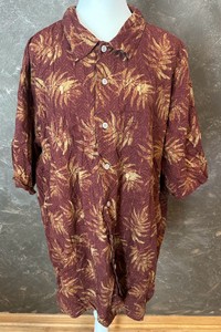 Izod-Mens-Casual-Button Down Shirt-Size 2XL