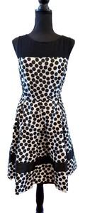 Danny & Nicole Brand - Womens Polka Dot Dress - Size 12P