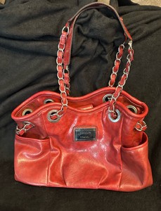 Nicole by Nicole Miller Brand-Red Shoulder Bag