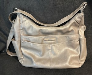 Rosetti Brand-Silver Gray color-Dylan Convertible Shoulder Bag