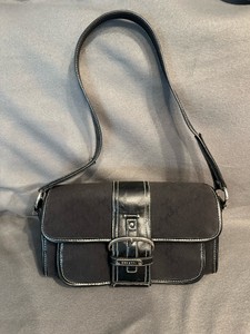 Vintage-Y2K Rosetti Brand-Black- Baguette Shoulder Bag