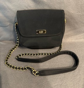 Nine West Brand-Black & Gold-Crossbody Purse