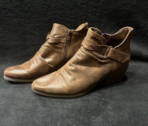 Baretraps Brand- Brown Slouch Ankle Boots-Womens Size 10M