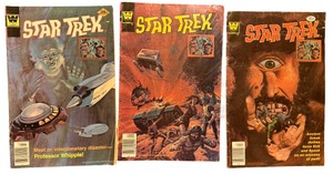 Star Trek #51, #52, #53 - Whitman Comics
