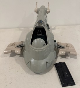 Vintage 1981 Kenner Star Wars Slave I Vehicle with Han Solo in Carbonite