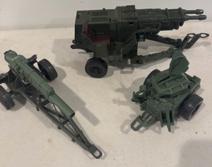 Vintage G.I. Joe Heavy Artillery & Defense Playset Lot (1982-1984)