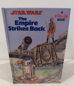 Vintage 1980 Star Wars The Empire Strikes Back Pop-Up Book